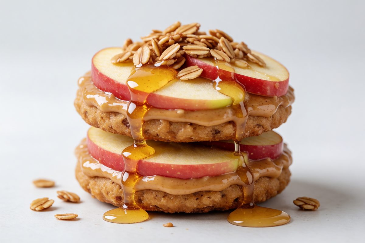 Apple Peanut Butter Rounds