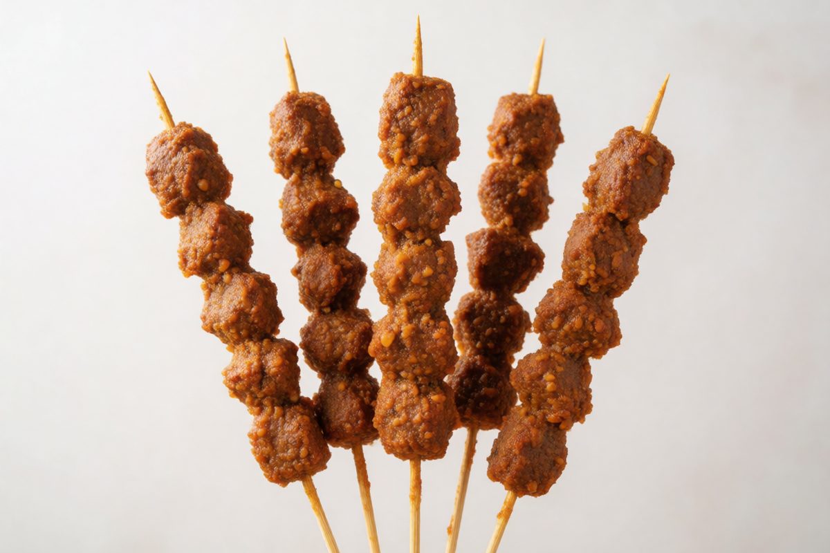 Beef Suya Skewers
