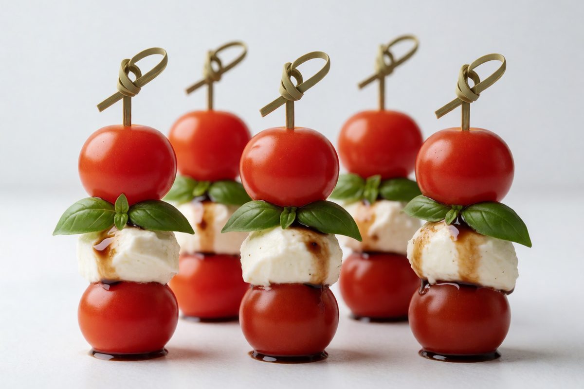 Caprese Skewer Bites