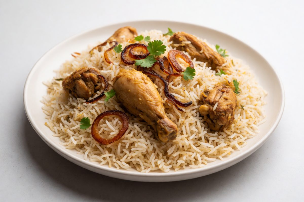Shortcut Chicken Biryani