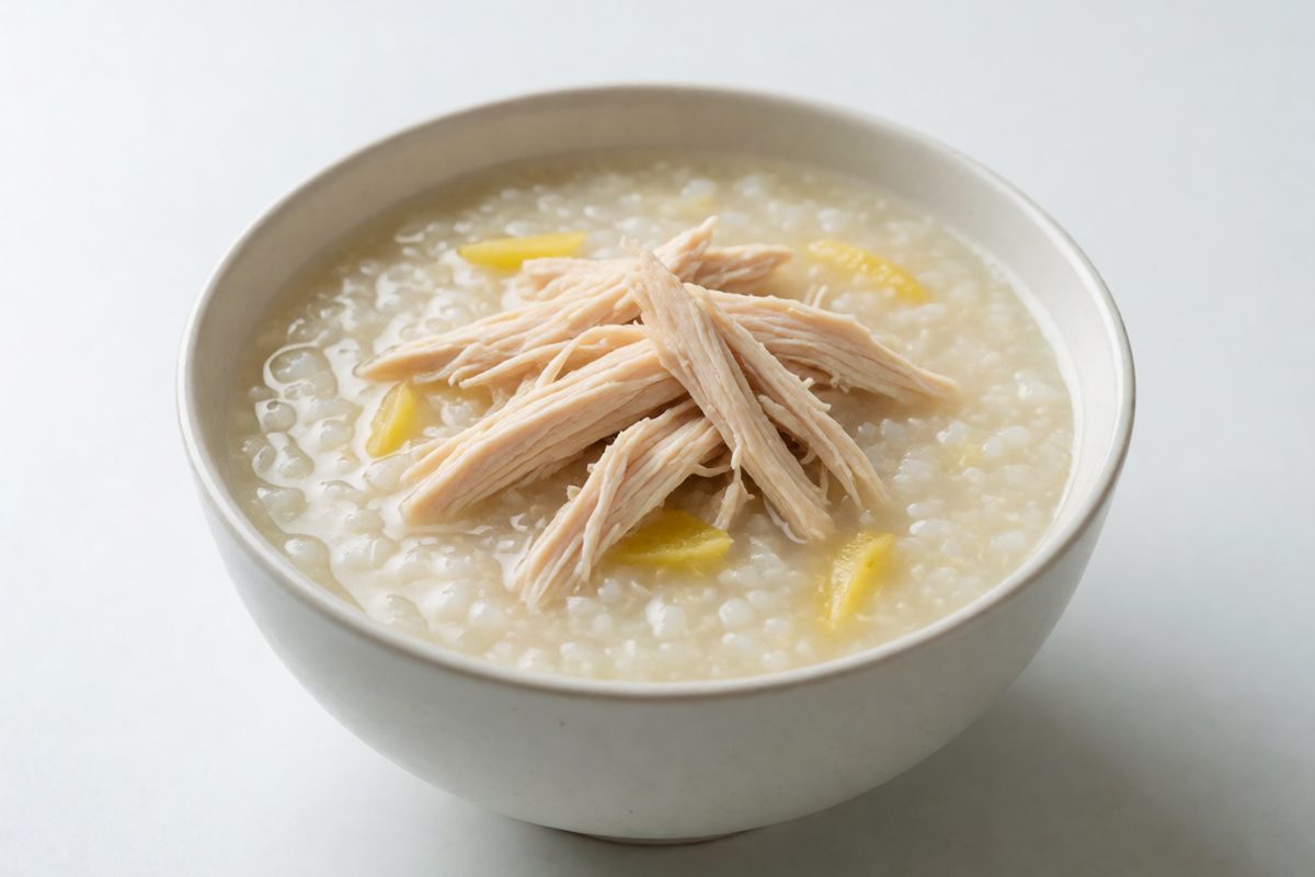 Ginger Chicken Congee