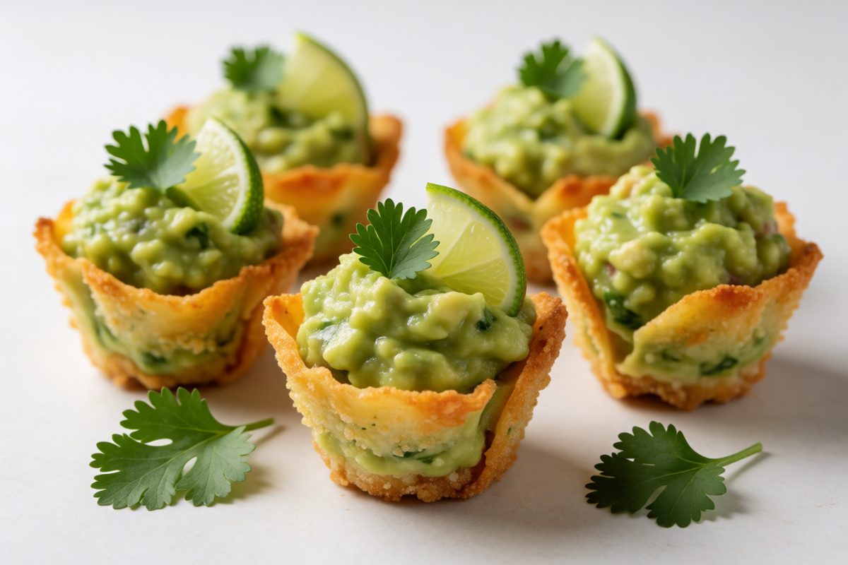 Guacamole Crunch Cups