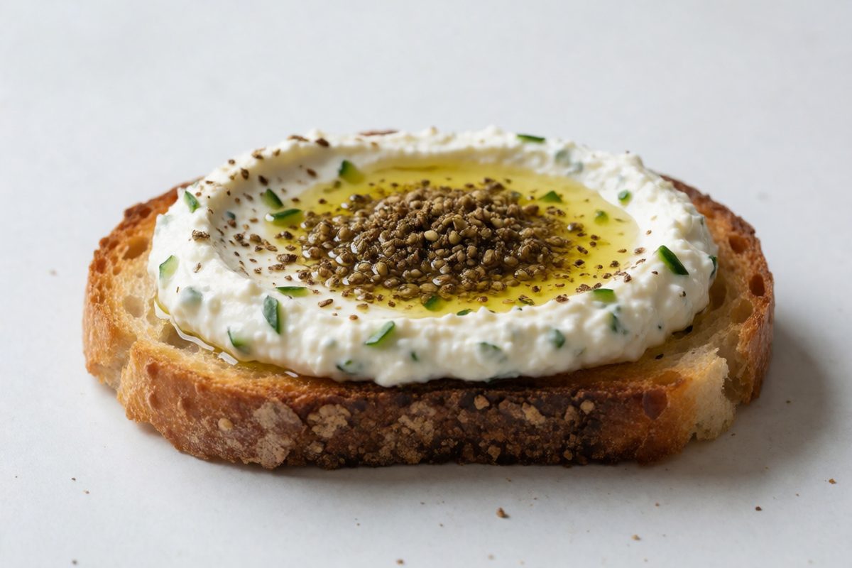 Labneh Za'atar Toast