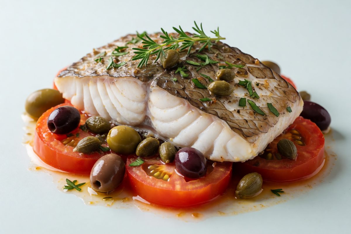 Mediterranean Baked Fish