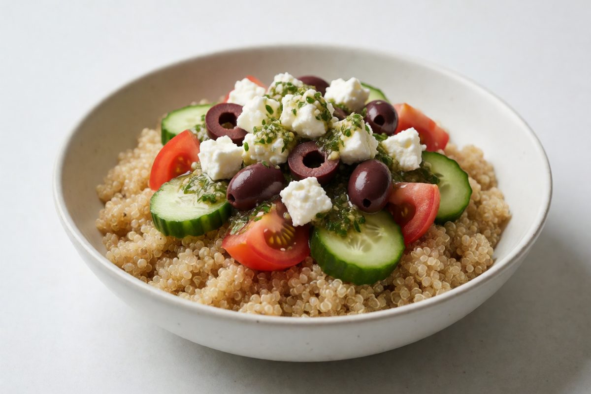 Mediterranean Quinoa Bowl