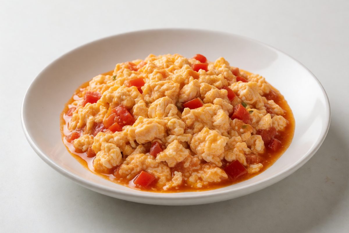 Menemen (Turkish Scrambled Eggs)