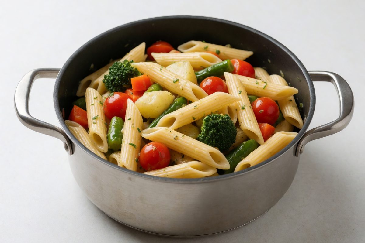 One-Pot Pasta Primavera