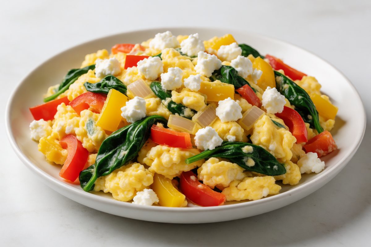 Loaded Veggie Scramble