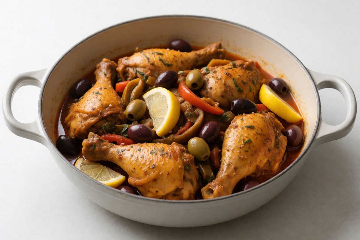 Weeknight Chicken Tagine